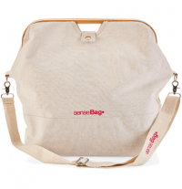 Сумка шоппер SenseBag бежевая тканевая