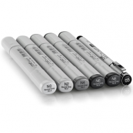 Copic Sketch 6 Sketching Grays набор маркеров с кистью - Copic Sketch 6 Sketching Grays набор маркеров с кистью